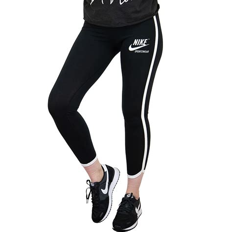 nike leggings mit weißen streifen|Leggings & Tights .